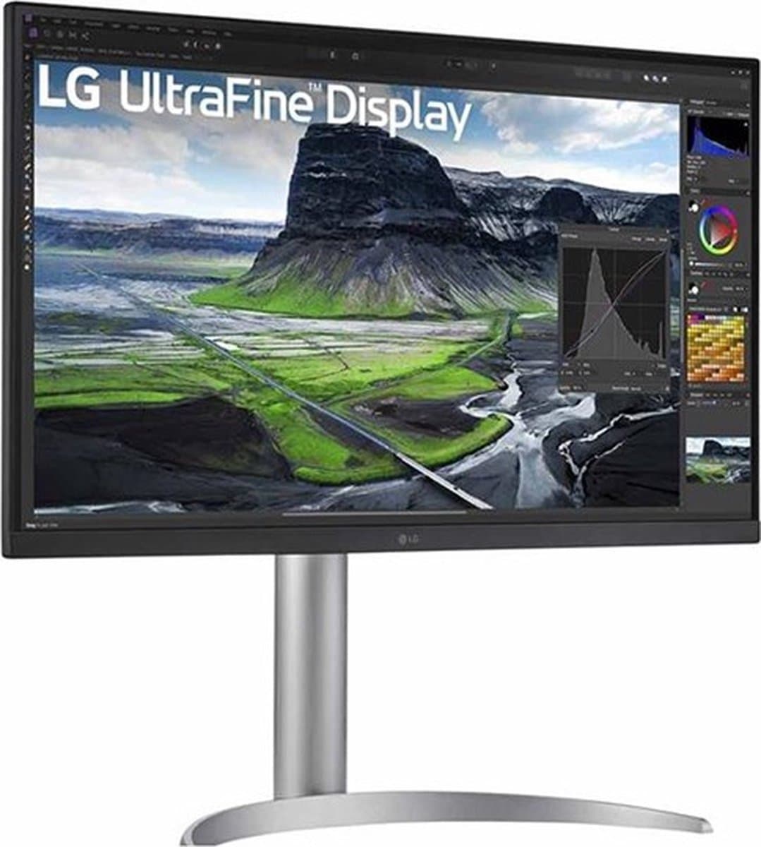 LG UltraFine 27UQ850V-W - 4K IPS Black Monitor - USB-C 90w - 27 inch thumbnail 6