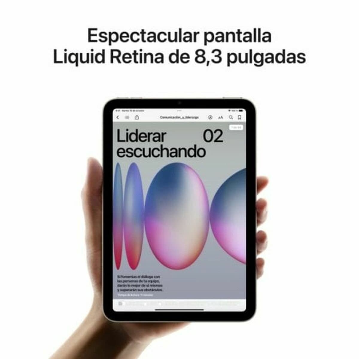 Apple iPad mini A17 Pro 128GB Wi-Fi sterrenlicht thumbnail 8