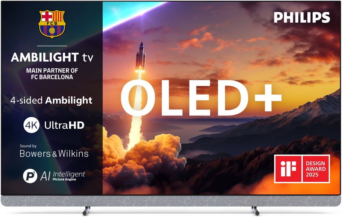 Philips 65OLED910/12: OLED met Ambilight en premium audio