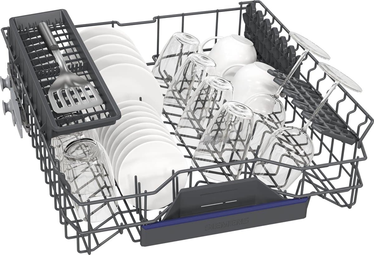 Siemens SN23EW28AE - iQ300 - Vrijstaande vaatwasser - 60 cm - Wit - Energielabel A - Home Connect - varioSpeed Plus je vaat tot wel drie keer zo snel schoon thumbnail 3