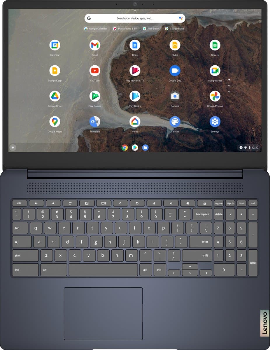 Lenovo IdeaPad 3 Chrome 15IJL6 Intel® Celeron® N N4500 Chromebook 39,6 cm (15.6") Full HD 8 GB LPDDR4x-SDRAM 128 GB eMMC Wi-Fi 6 (802.11ax) ChromeOS Engels Blauw thumbnail 3
