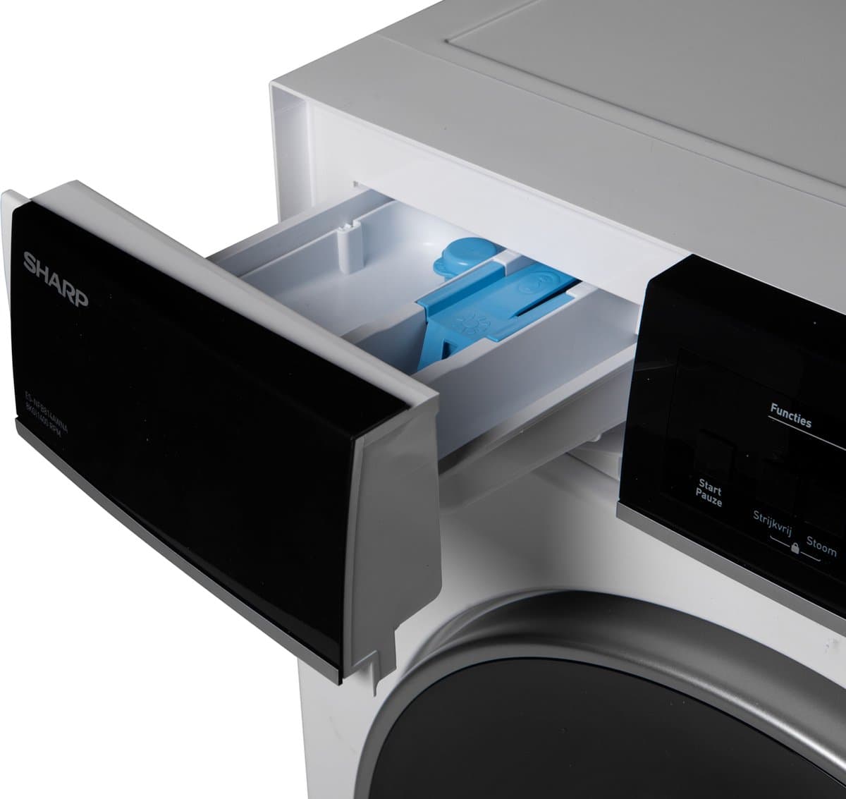 Sharp ESNFB814AWNABX wasmachine 8 kg, energielabel A thumbnail 7