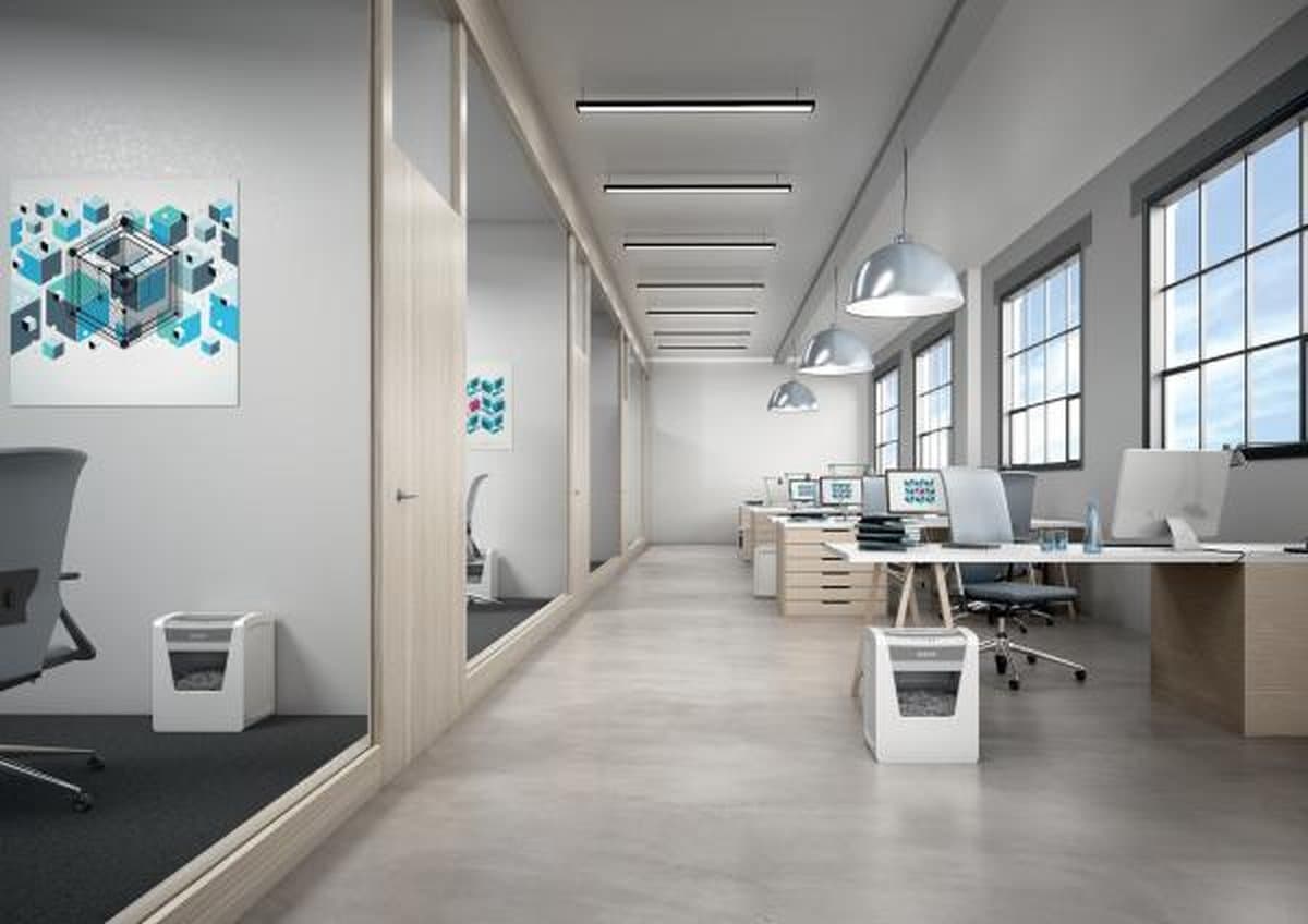 Leitz IQ Office Papierversnipperaar - P5 Snippers - Tot 10 Vel - 23L - Wit thumbnail 7