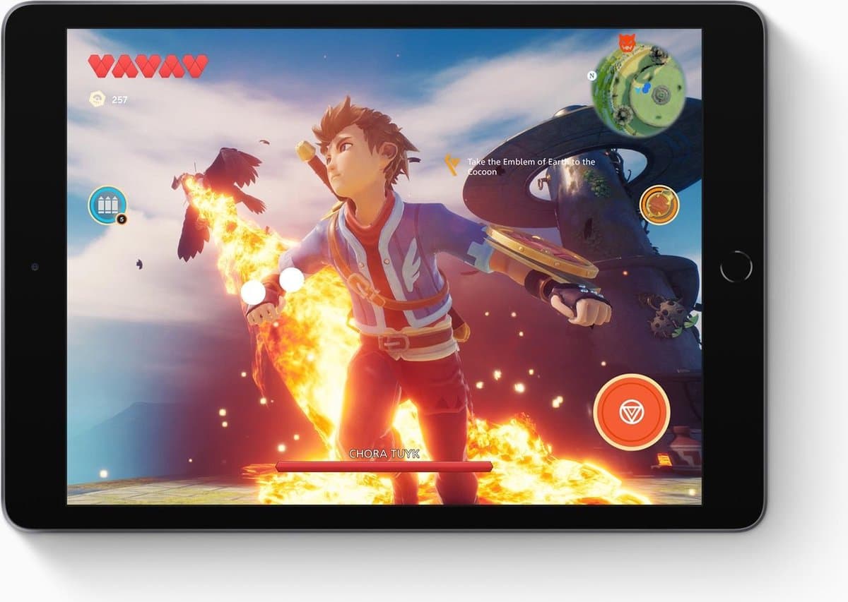 Apple iPad (2019) - 10.2 inch - WiFi - 128GB - Spacegrijs thumbnail 4