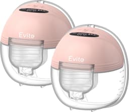 Productfoto van Evite Borstkolf Slim draadloze dubbele borstkolf
