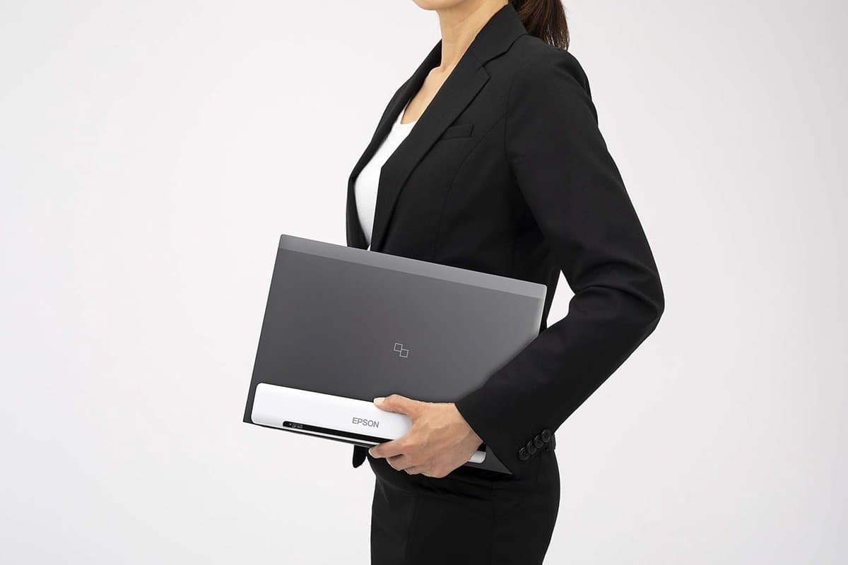 Mobiele Documentenscanner - Draagbare Scanner - Scannen Onderweg - Ingebouwde Batterij Wifi - Compact A4 - Wit thumbnail 4