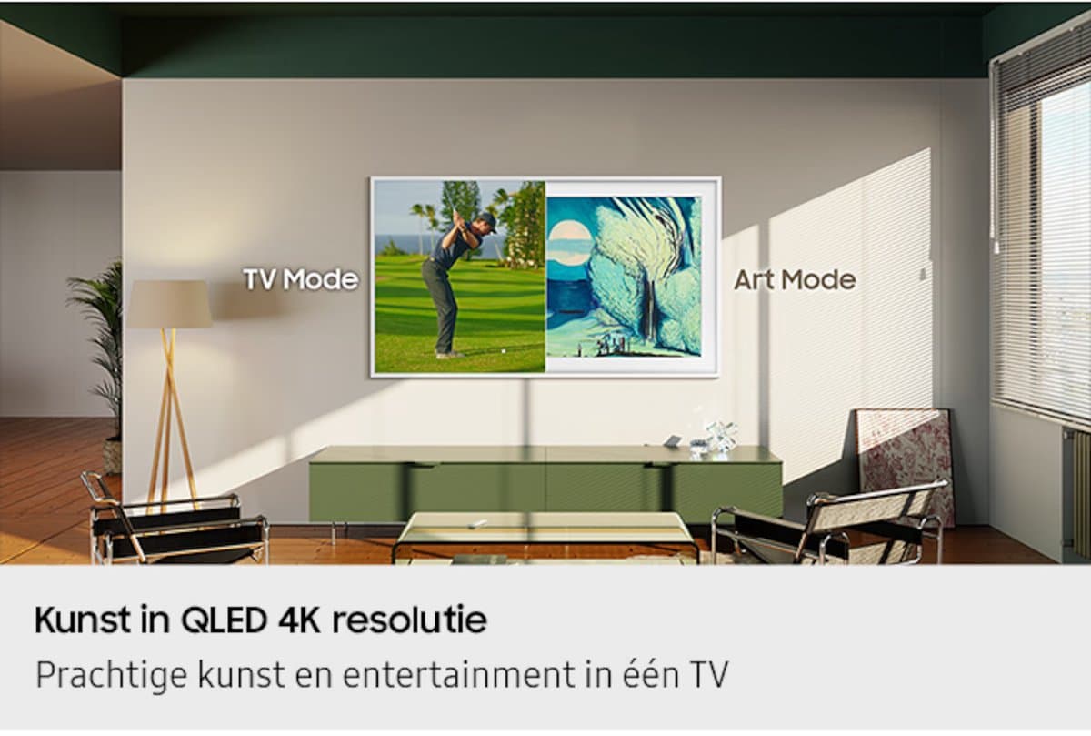 Samsung The Frame QE55LS03F: kunstwerk QLED TV thumbnail 5