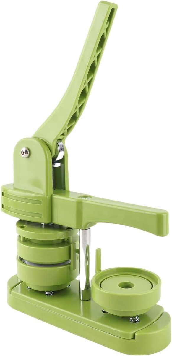 Knopenmaker Machine - Badge Pers - Huis Knutselen - Complete Doe-het-zelfkit - 58 Mm - Zwart thumbnail 7