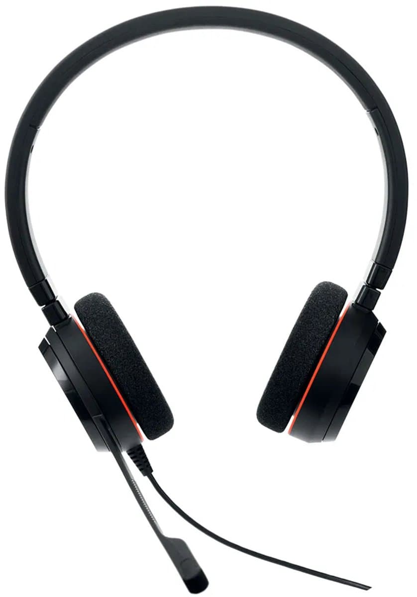 Jabra Evolve 20 Headset Bedraad Hoofdband Kantoor/callcenter USB Type-C / USB Type-A Zwart thumbnail 2