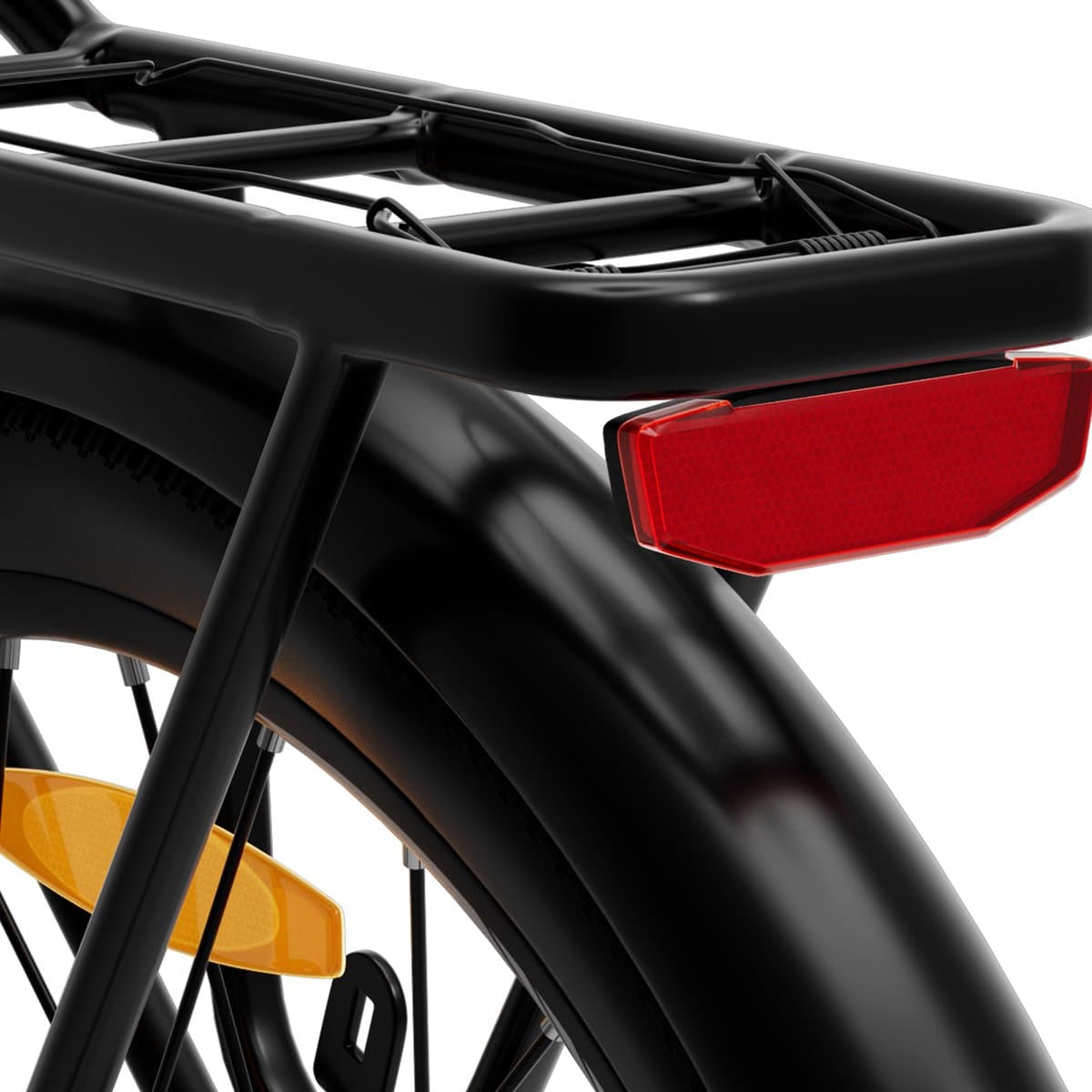 Qekud Elektrische Fiets - E-bike - 26 inch - 250W Motor -36V 13Ah Accu - 100km - 7 Versnellingen - met app - grijs thumbnail 4