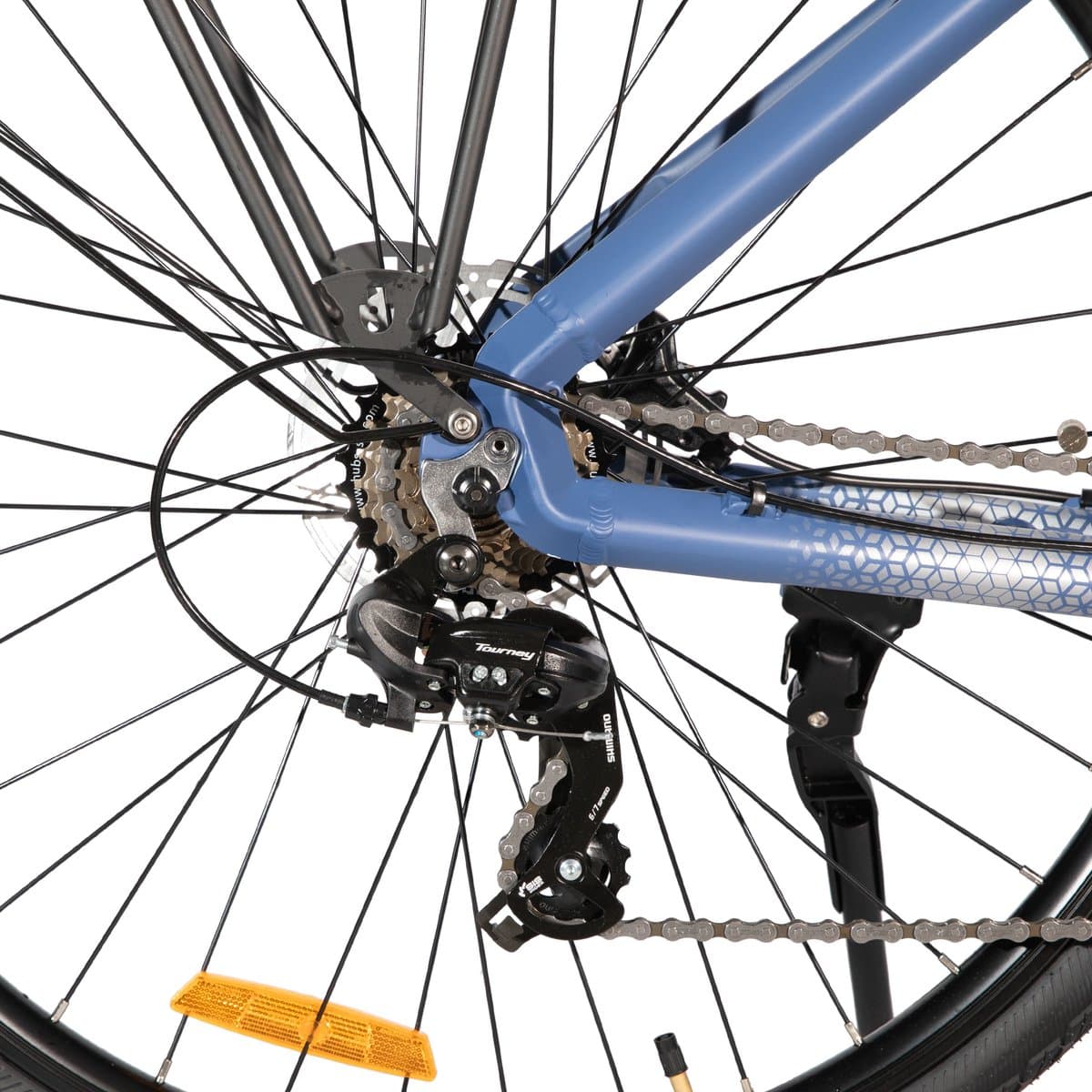 HILAND Allanton Elektrische Mountainbike 27,5 inch – E-MTB Unisex met Hydraulische Schijfremmen – 250W Motor – 36V 10.4Ah Accu – 7 Versnellingen thumbnail 4