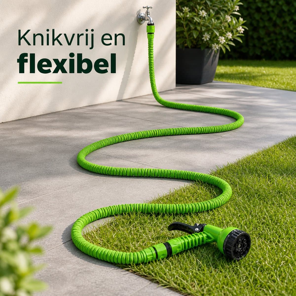 Tuinslang Uitrekbaar 10 meter - 7 Standen - Flexibel thumbnail 8