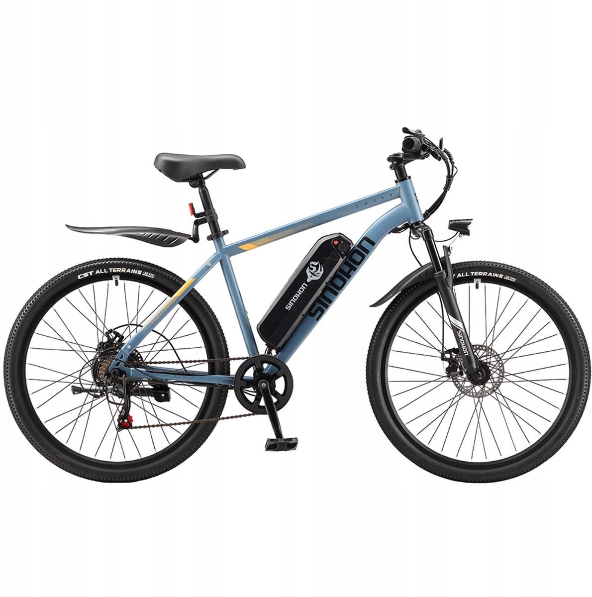 SINOHON EM200D 26'' Elektrische MTB – 250W Motor, 36V 10,4Ah Accu, 60km Bereik, 7-Speed Shimano – LED-Koplamp thumbnail 7