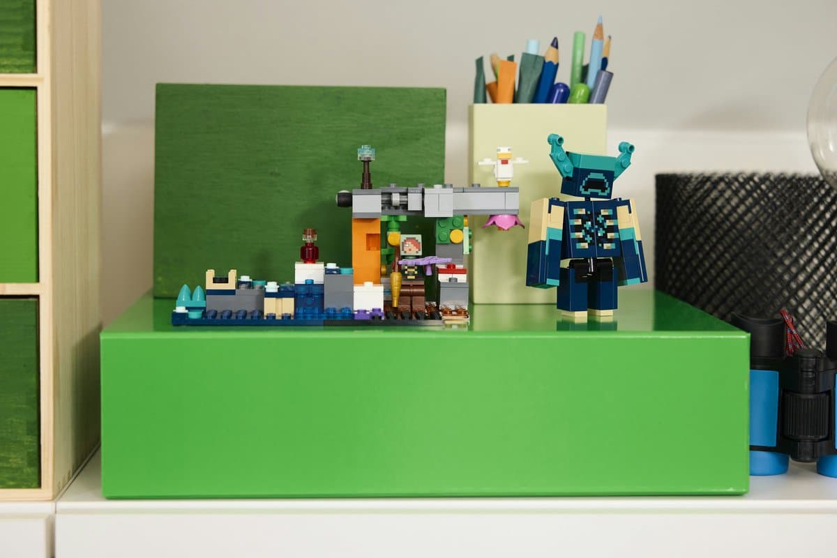 LEGO Minecraft De ontmoeting met de Opzichter - bouwset