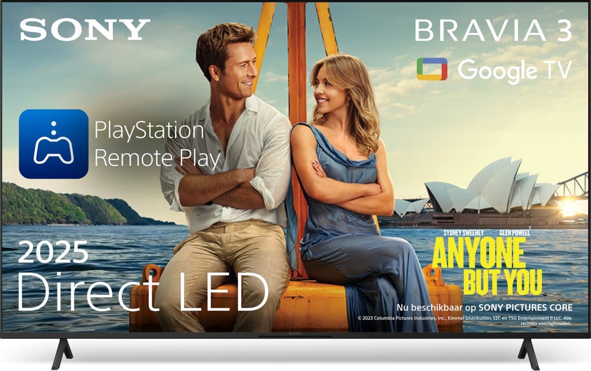 Sony Bravia 3 - 43 inch - 4K LED - 2025 - Smart TV - afbeelding 1