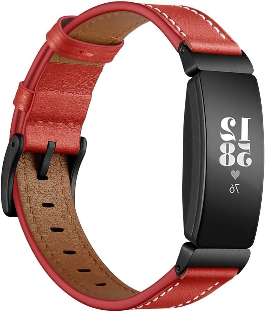 Genuine Leather Sportieve Vervangband voor Fitbit Inspire/Inspire HR - Stijlvolle Polsband met Metaalgesp voor Fitness Tracker, Duurzaam en Comfortabel thumbnail 6