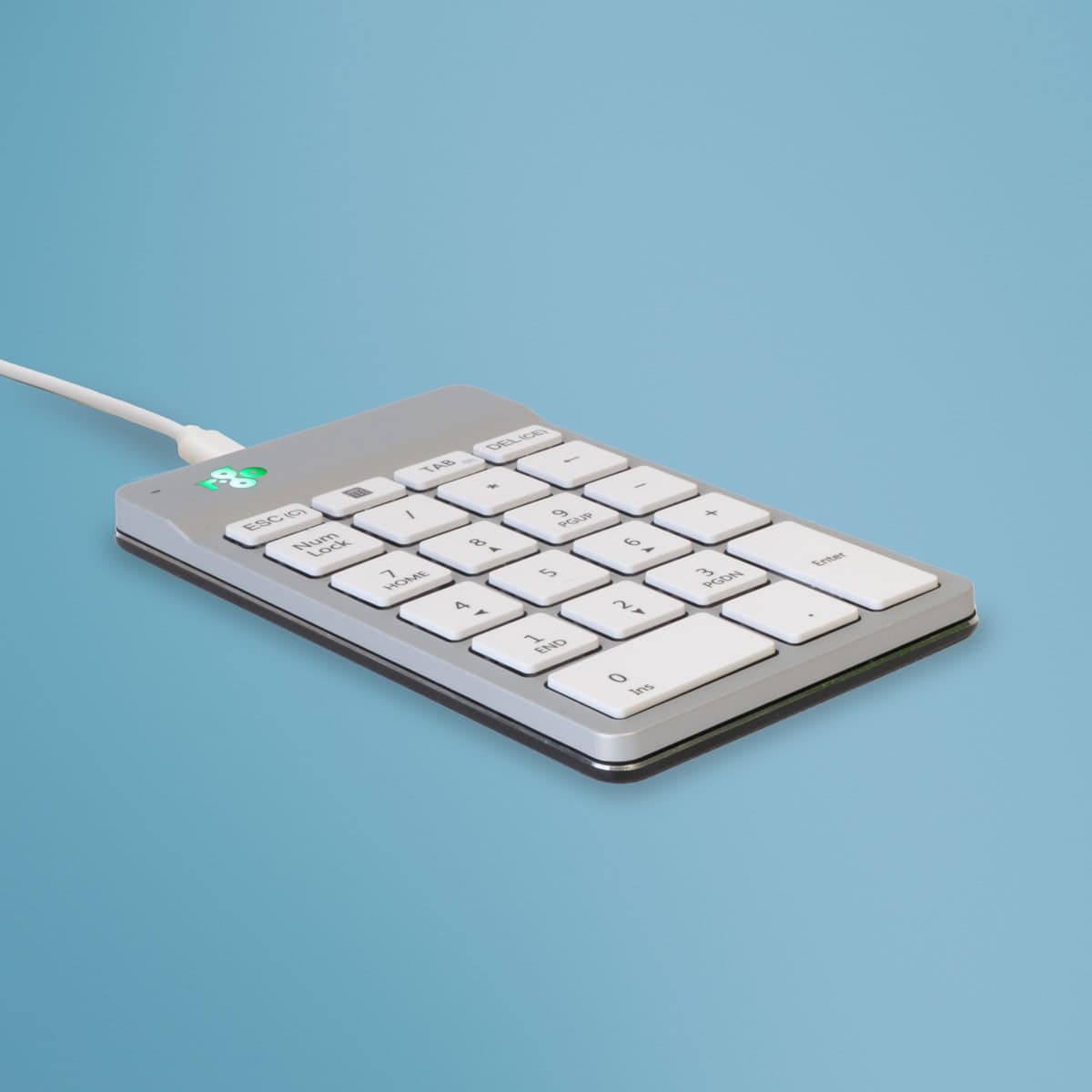 R-Go Numpad - Ergonomisch numeriek toetsenbord - Break software - USB - Wit thumbnail 8