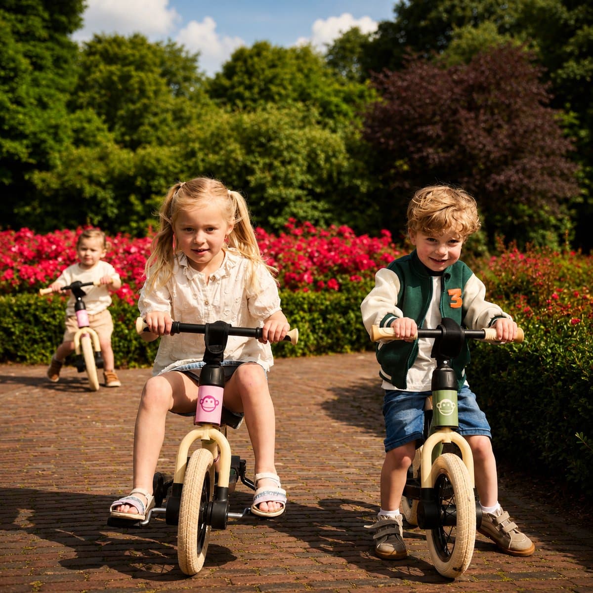 Kidcruiser PedalPlay 3-in-1 loopfiets met luchtbanden thumbnail 3