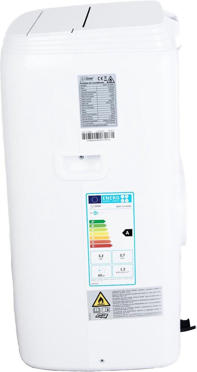 Western WAP-09-R290 - Mobiele airco thumbnail 8