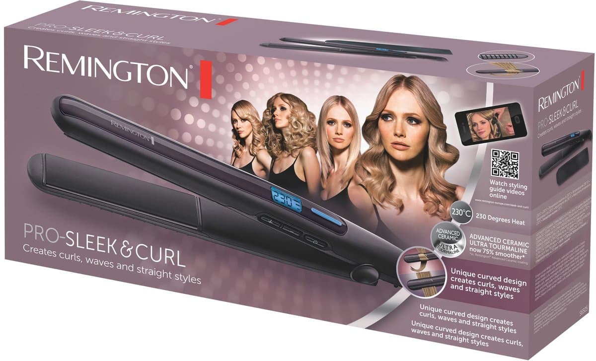 Remington PRO-Sleek & Curl S6505 – 2-in-1 Stijltang & Krultang thumbnail 8