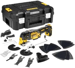 Productfoto van DeWALT DCS356NT 18V XR multitool met QUICK-CHANGE