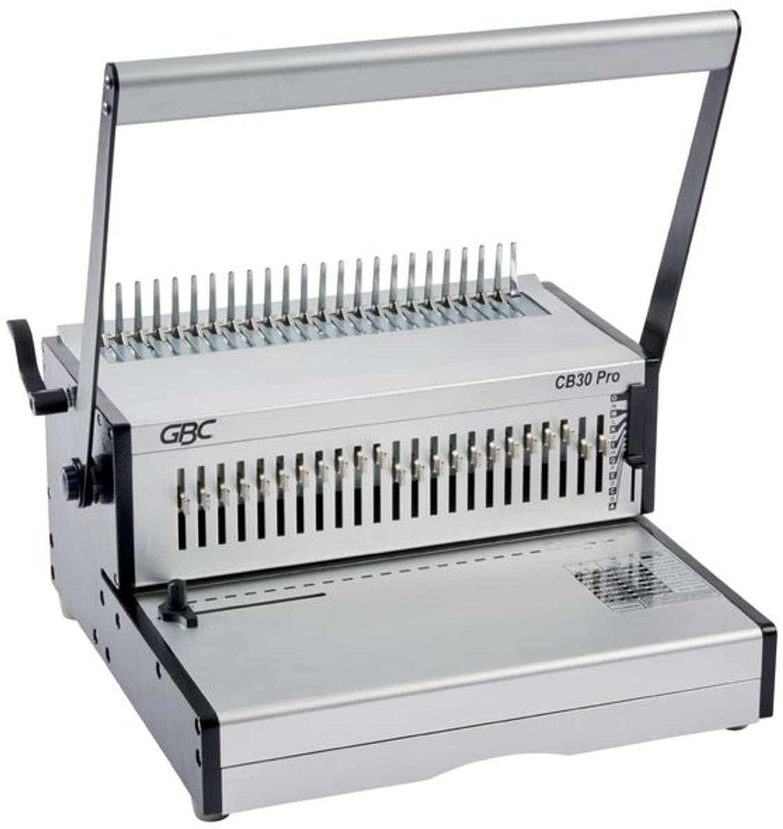 GBC CB30 Pro Handmatige Pons- en Bindmachine voor zwaar gebruik - Capaciteit 500 A4 vellen thumbnail 7