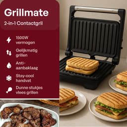 Productfoto van CHEFSHAUS Grillmate - Contactgrill