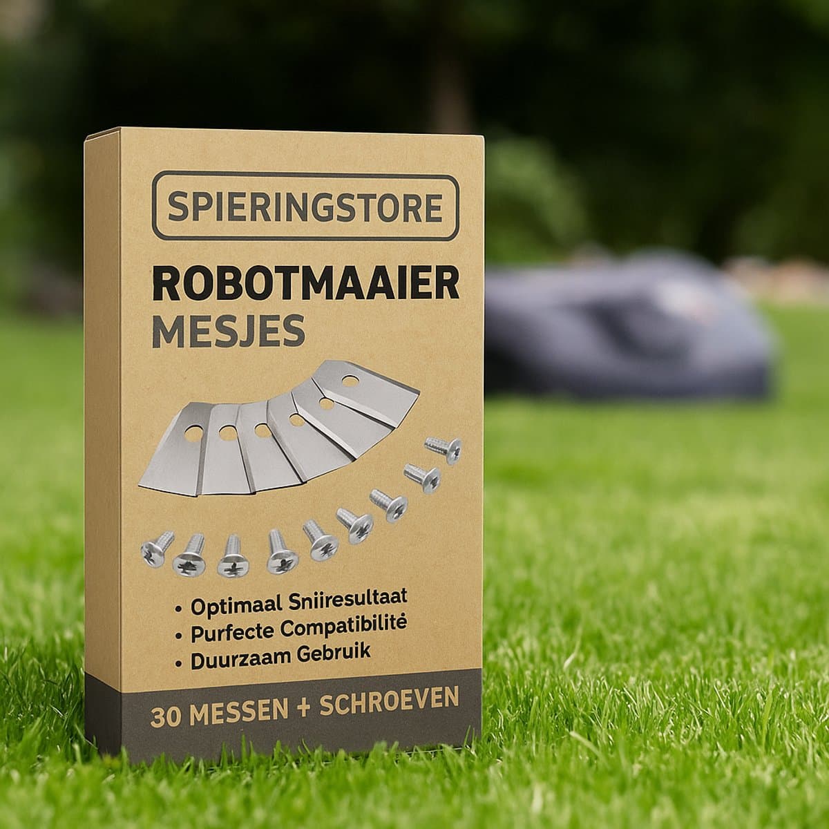 Gardena 30 RVS Mesjes Robotmaaier - Roestvrij Staal Set thumbnail 3
