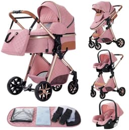 Productfoto van Mila 3-in-1 Kinderwagen met Autostoel
