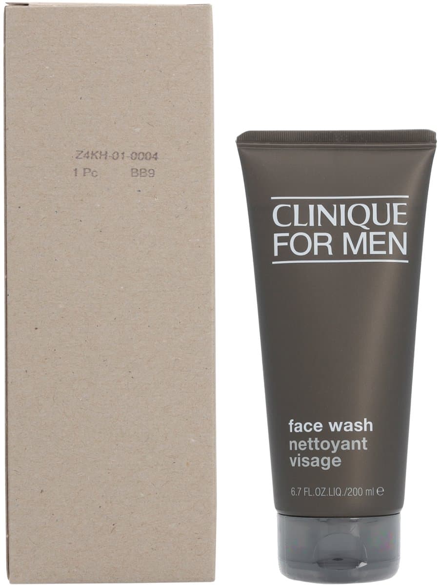 Clinique For Men Face Wash Normale tot Droge Huid Gezichtsreiniger - 200 ml thumbnail 2