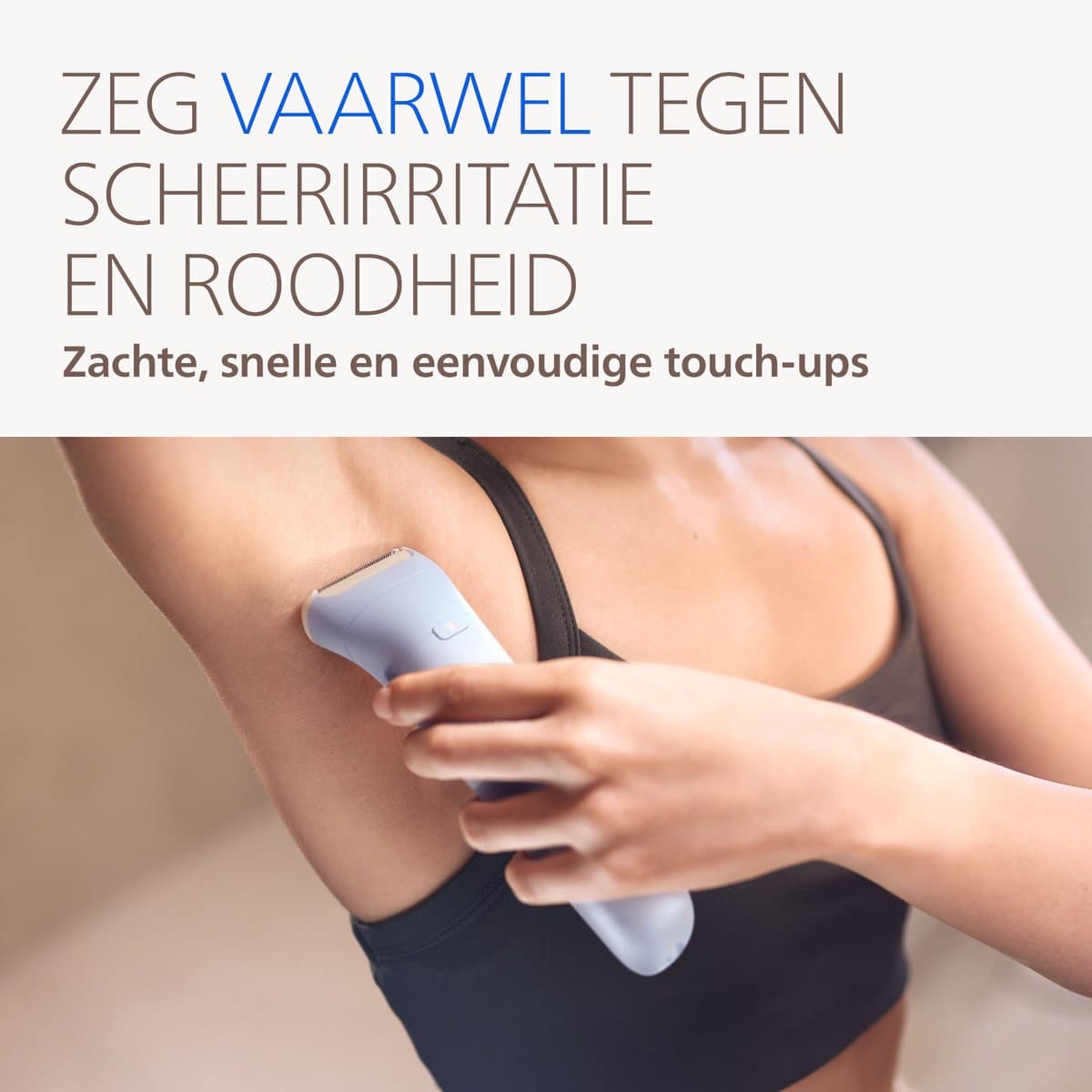 Philips Epilator Series 8000 - Draadloze Nat & Droog Elektrische Epilator en Ladyshave - Benen en Lichaam - 5 Accessoires- BRE709/00 thumbnail 4