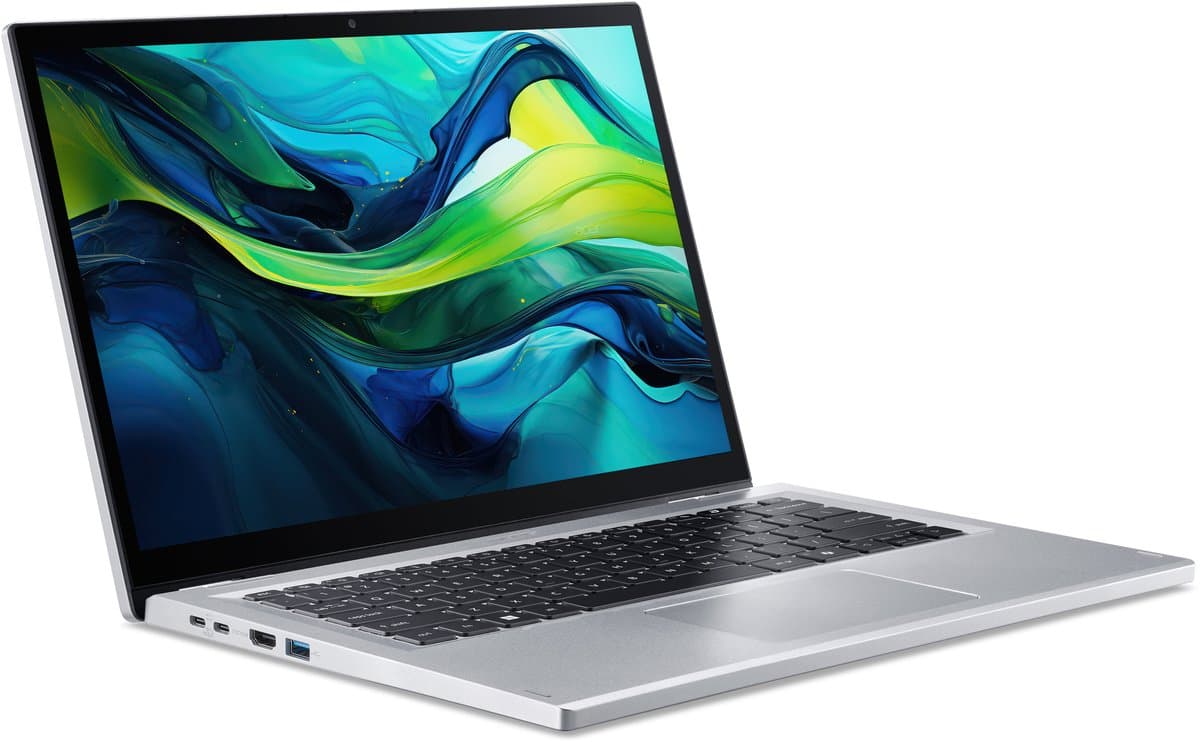 Aspire Go Spin 14 AGSP14-31PT-37XH - Laptop - 2-in-1 Convertible - 14 inch Touchscreen - Core 3 - 8GB - 128GB SSD - Zilver thumbnail 5