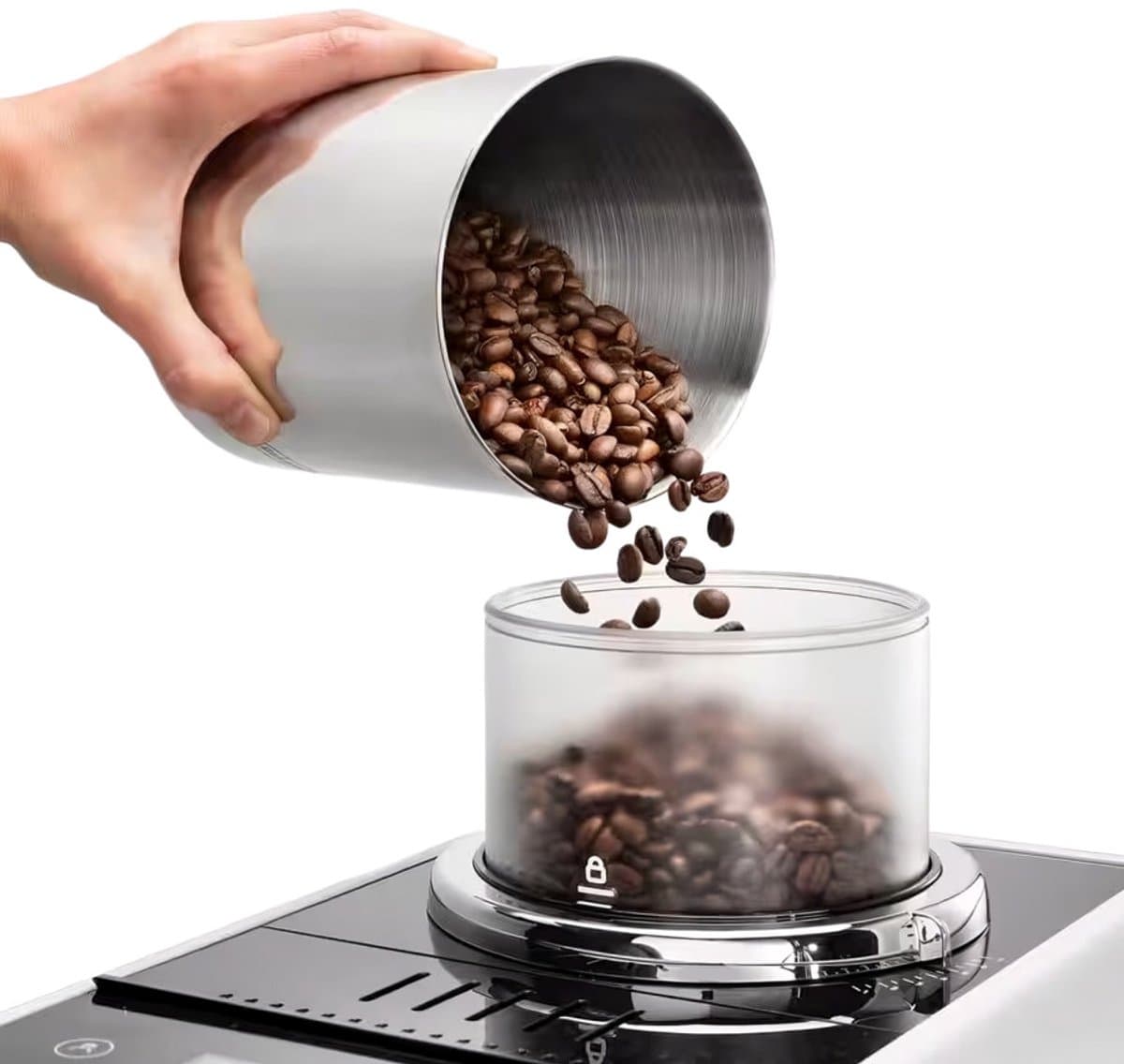 DeLonghi Rivelia EXAM440.55.W Volautomatische koffiemachine bonen - Wit thumbnail 7