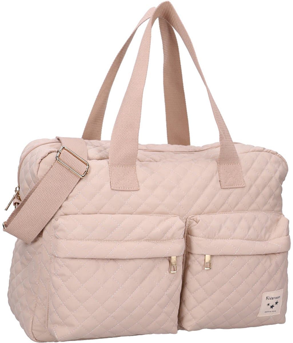 Kidzroom Calm Embrace Luiertas - Beige - 28 x 40 x 16 cm - Verschoonmatje - Verstelbare schouderband - Ophanglussen kinderwagen thumbnail 8