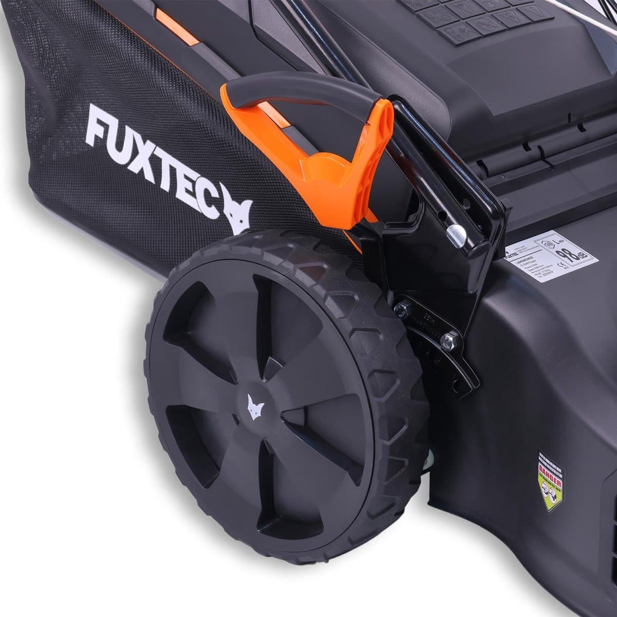 FUXTEC Grasmaaier Benzine - 51cm - 4-takt - 170cc - zelfrijdend / zelftrekkend /achterwielaandrijving - Mulchfunctie - Opvangbak 60L - FX-RM5170agile thumbnail 4