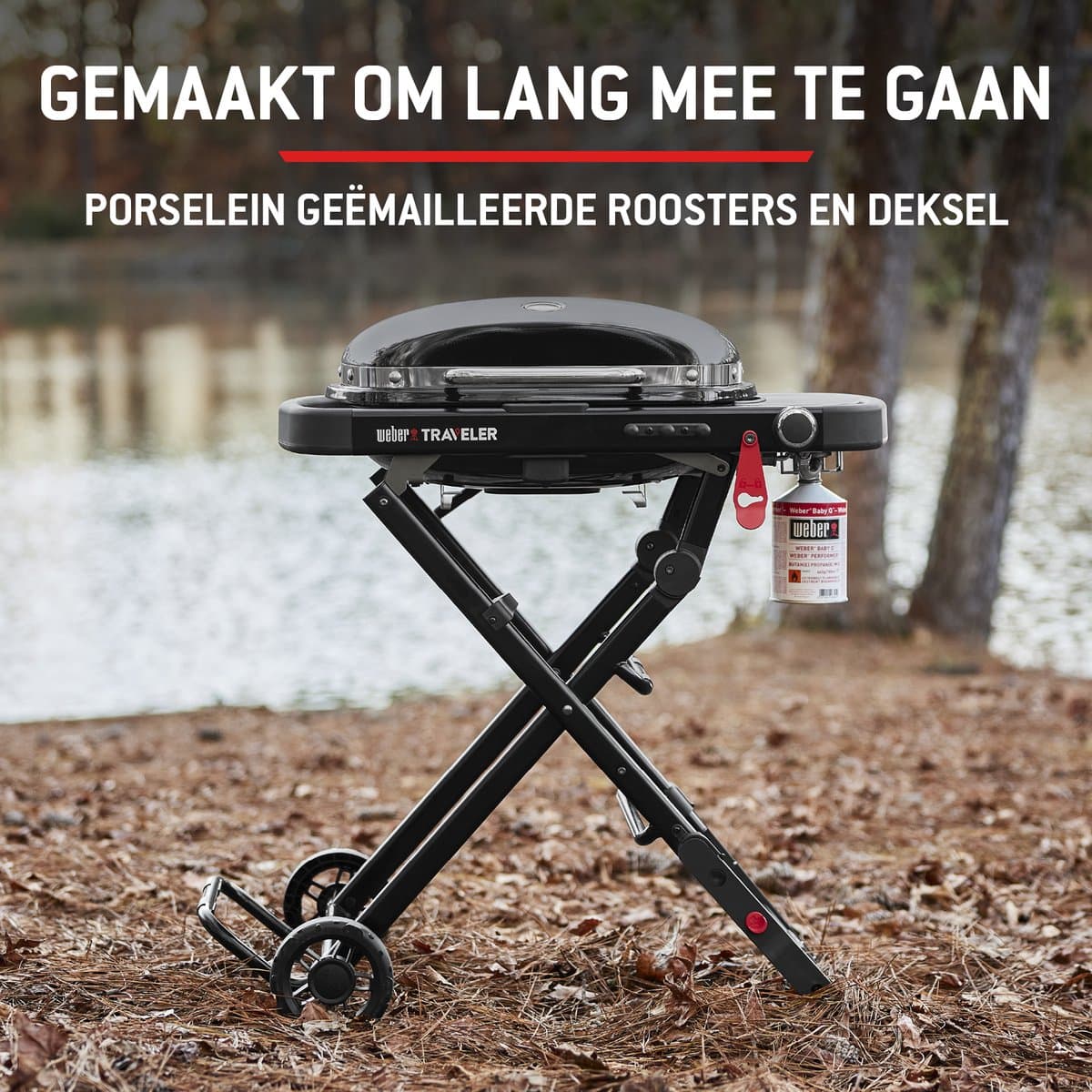 Weber Traveler Compact - Stealth Edition - Gasbarbecue thumbnail 5