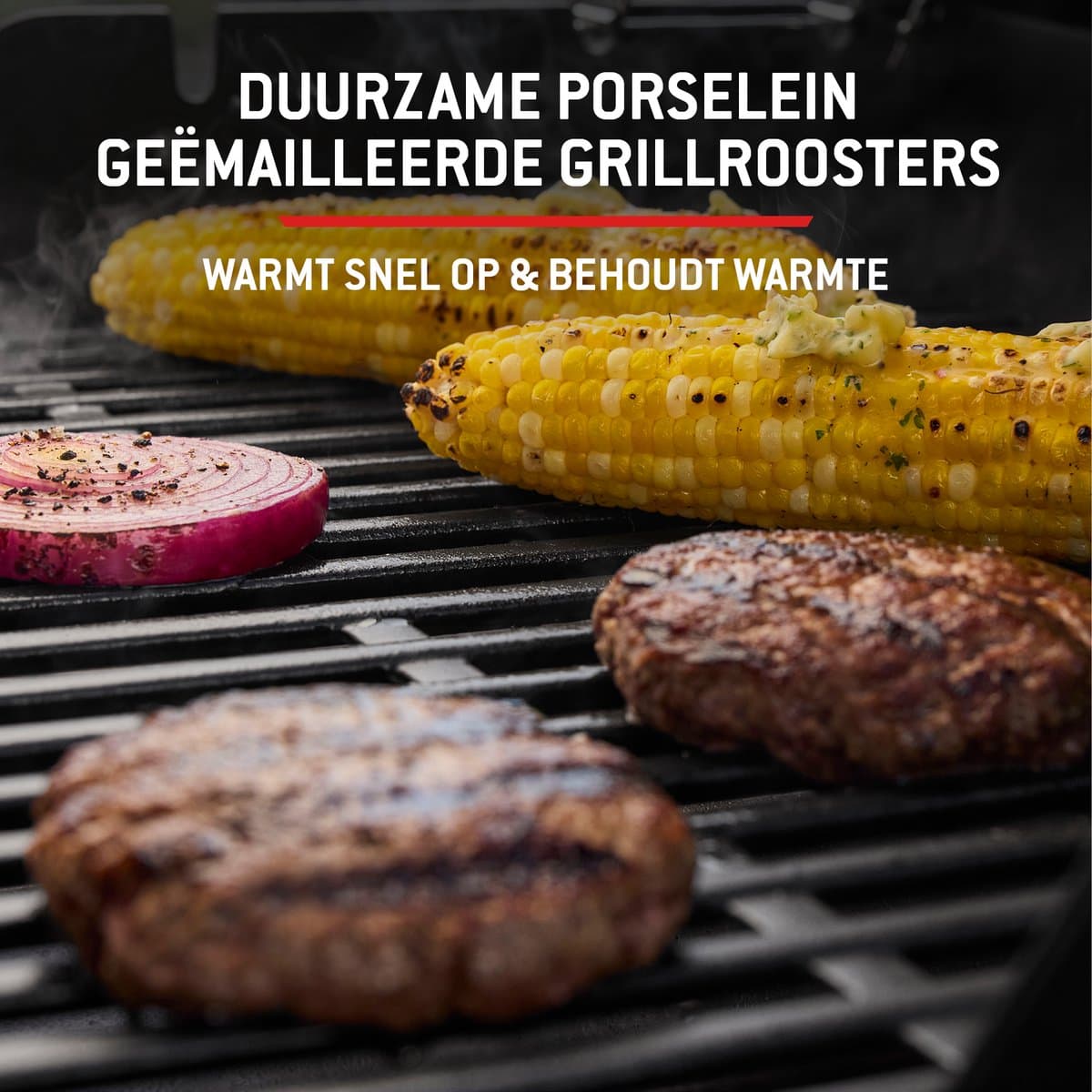Weber Spirit E-310 - Gasbarbecue - Zwart - 3 Branders met 7,8 kW vermogen - Porselein geëmailleerde gietijzeren grillrooster - 2 Zijtafels - 2 Duurzame wielen - Kast met deur thumbnail 5