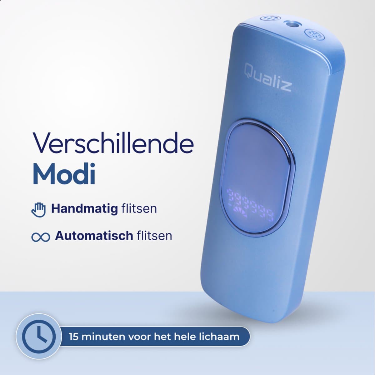 IPL Laser Ontharingsapparaat – Ice Cooling – 999.999+ Flitsen – Epilator Hele Lichaam – 5 Standen – Epileerapparaat Dames – Qualiz® thumbnail 8