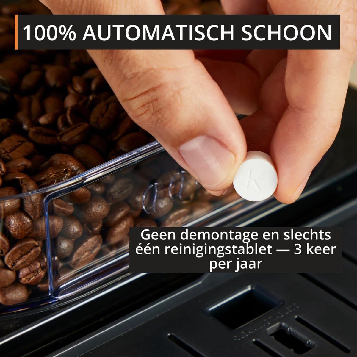 Krups Serenity EA402H - Volautomatische Espressomachine - Donkergrijs - Snel Opgewarmd - Compact thumbnail 3