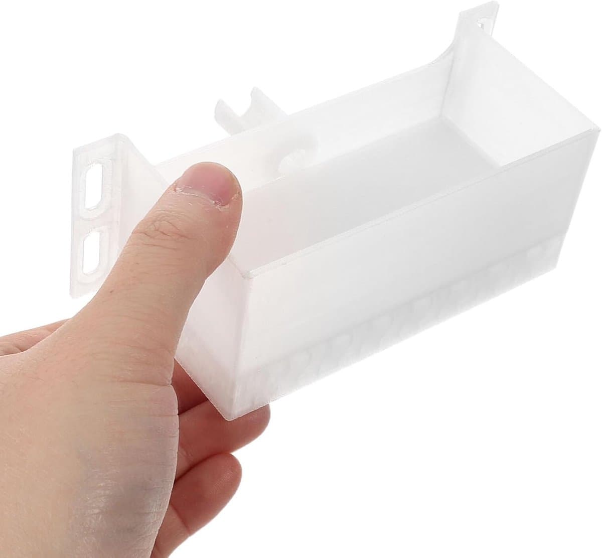 Airco Afvoerbak - Condensbak Opvangbak - Voorkom Vocht - Universeel Schuin Ontwerp - 13.4 x 8.2 x 5 cm - Wit thumbnail 6