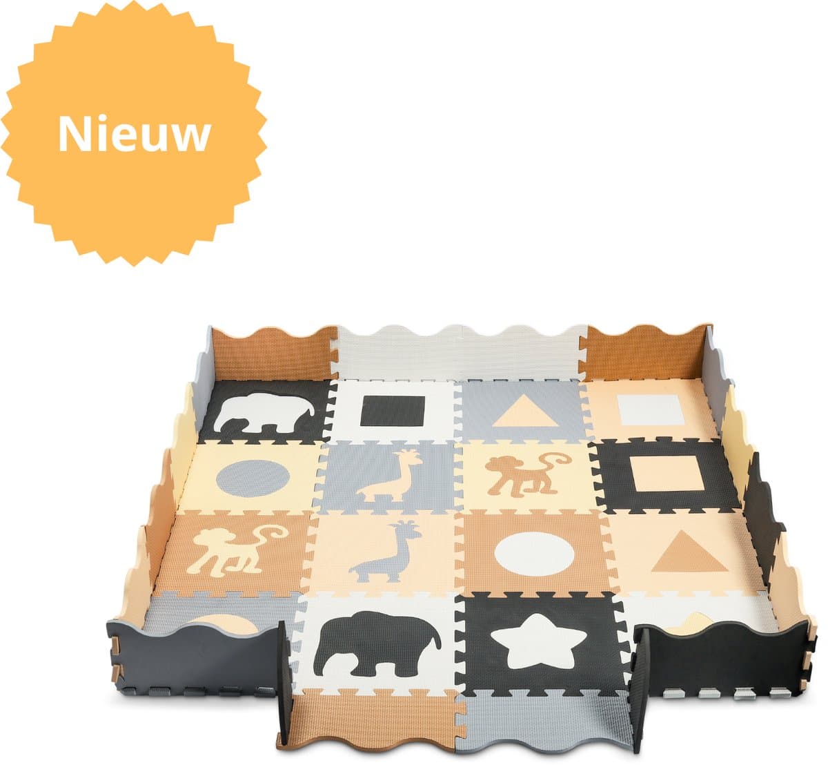 Daily Solutions Speelmat foam baby - Puzzelmat 150x150 cm - Opvouwbaar - afbeelding 1