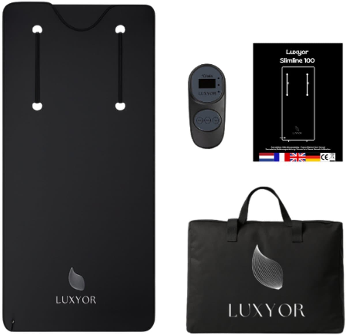 Luxyor - Slimline 100 - Infrarood Deken - Saunadeken - Afstandsbediening - Infraroodtherapie - Sauna