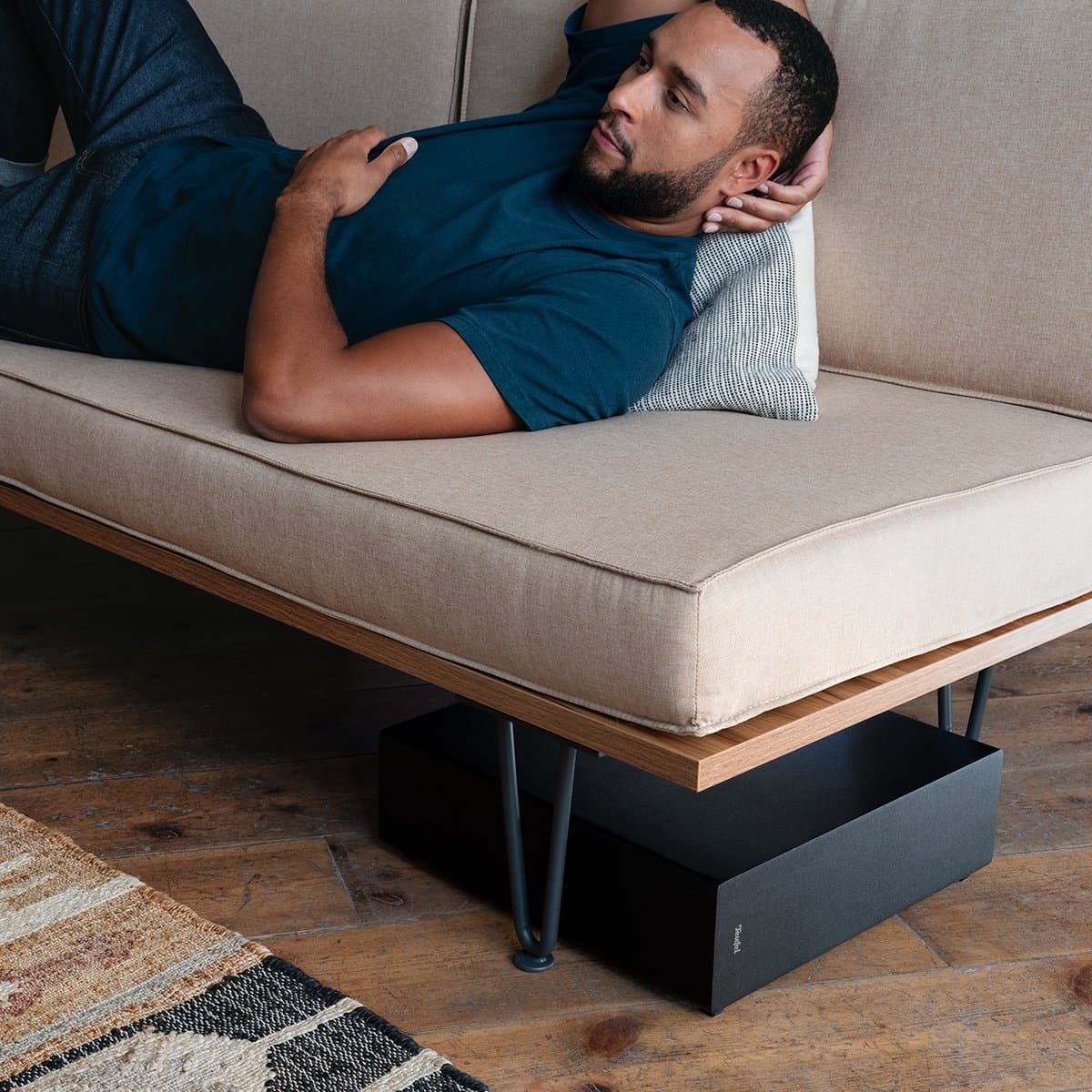 Teufel CINEBAR 11 voor Dolby Atmos "4.1-Set" - Soundbar met draadloze subwoofer & rearspeakers - Bluetooth met aptX - Virtuele surround sound - wit thumbnail 3