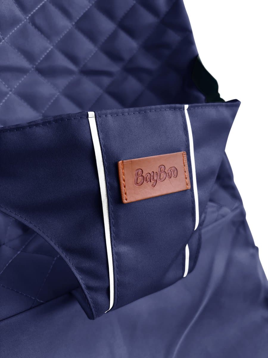 BayBoo Wipstoel Blauw - Baby Bouncer - Makkelijk Meenemen - Swing Stoel thumbnail 2