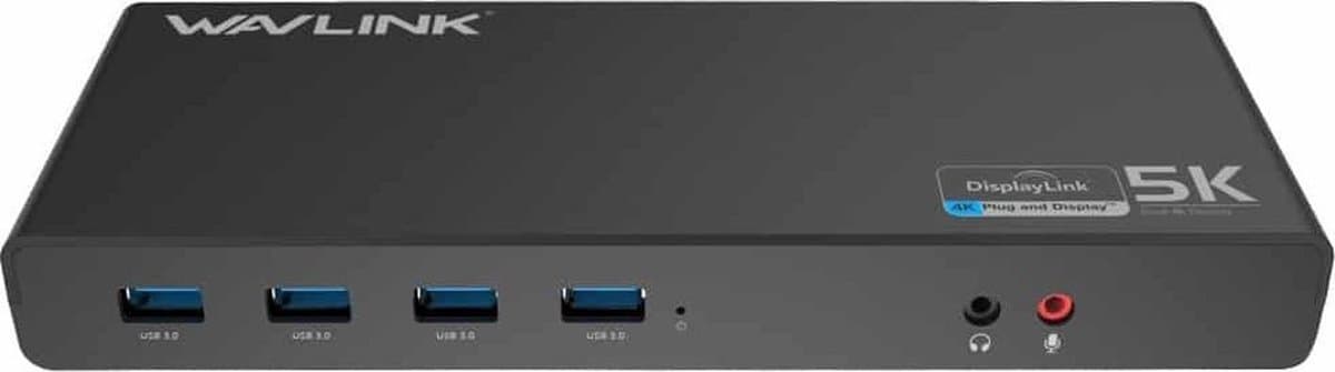 Wavlink USB-C Universal Docking Station met Dual 4K Display voor laptop of MacBook thumbnail 2