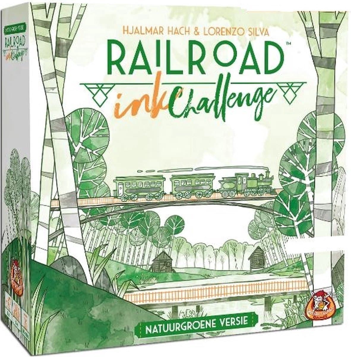 White Goblin Games Railroad Ink Natuurgroen - Roll & Write dobbelspel thumbnail 5
