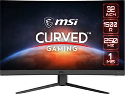 Productfoto van MSI G32C4X: 31,5" curved gaming monitor met 165 Hz