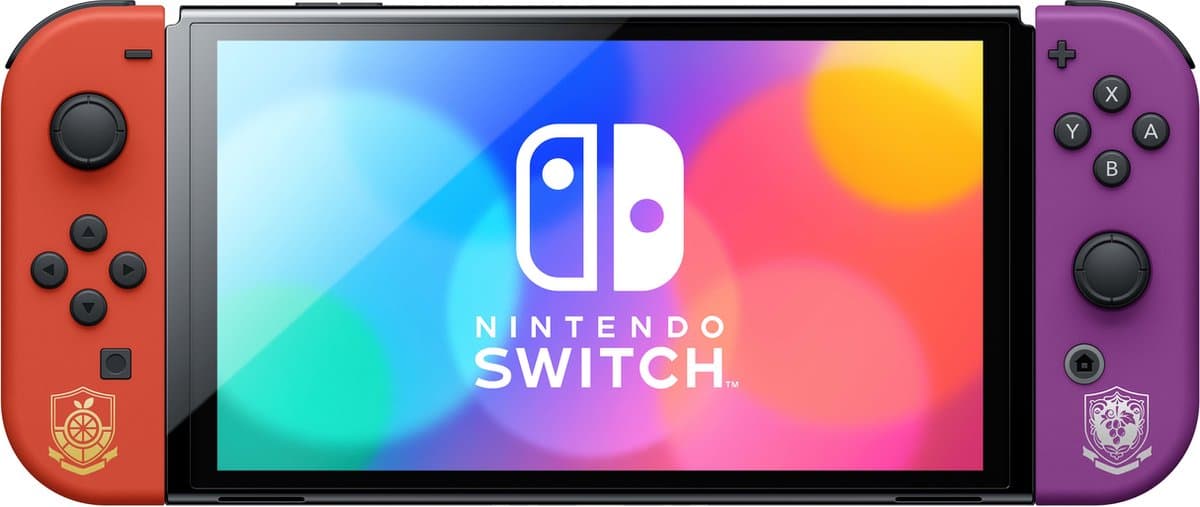 Nintendo Switch OLED Pokémon Scarlet & Violet Editie thumbnail 2