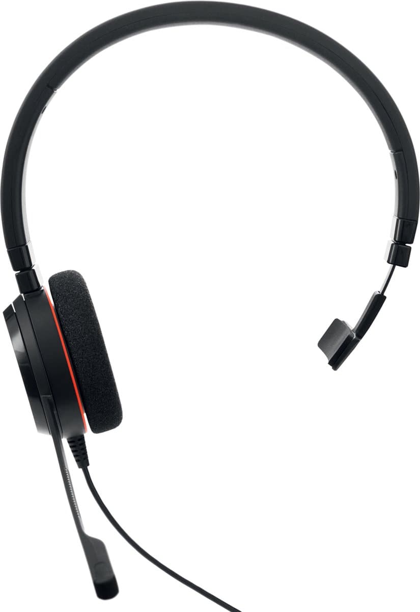Jabra Evolve 20 USB-C MS Mono Headset Bedraad Hoofdband Kantoor/callcenter USB Type-C Zwart thumbnail 4