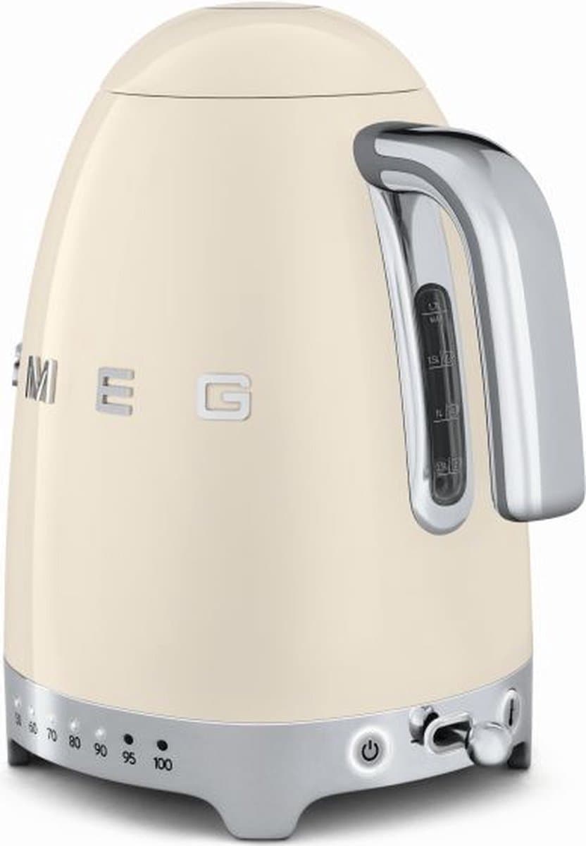 SMEG KLF04CREU - Waterkoker - Crème - 1,7L - 7 temperaturen thumbnail 7